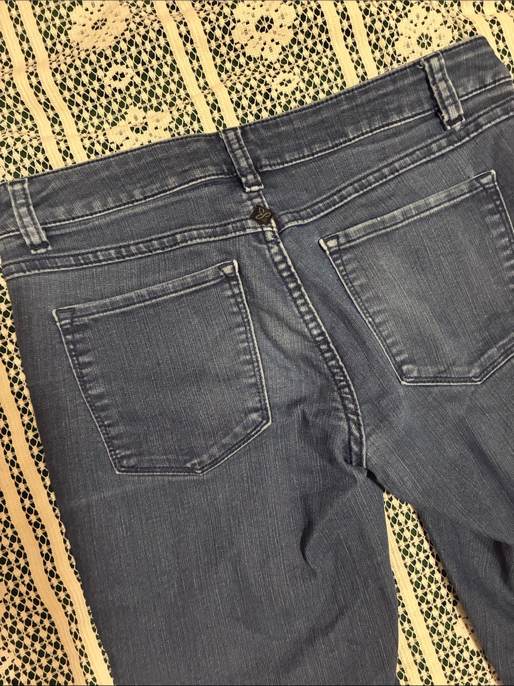 Women’s Prana Blue Skinny Jeans - Picture 4 of 4
